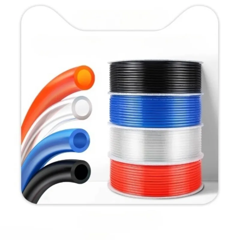 10 Meters Polyurethane Tubing Air Component Hose 4mm 6mm 8mm 10mm 12mm Pipe Line Hose Pneumatic Tube for Compressor