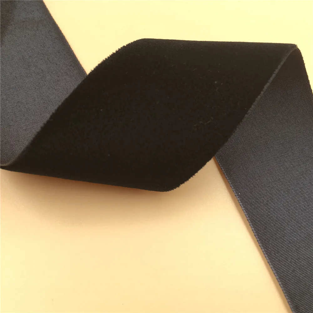 38mm black Velvet Ribbon Single Face Wedding Party Decoration Handmade Ribbon Gift Wrapping Hair Bowknot DIY Christmas Inelastic