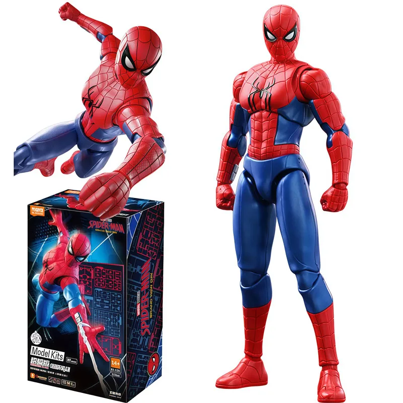 ブロックーズ-スパイダーマン：ブランド・ニュー・デイ-‌-映画キャラクター-ビヨンドエディション-アクションフィギュア-モデル組み立て玩具-関節可動-誕生日プレゼント