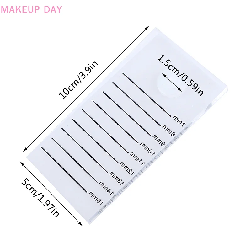 Eyelash Extension Glue Pallet, Lashes Holder Pad, Tablet Individual Lash, Ferramenta de Maquiagem, 7-14mm,8-15mm