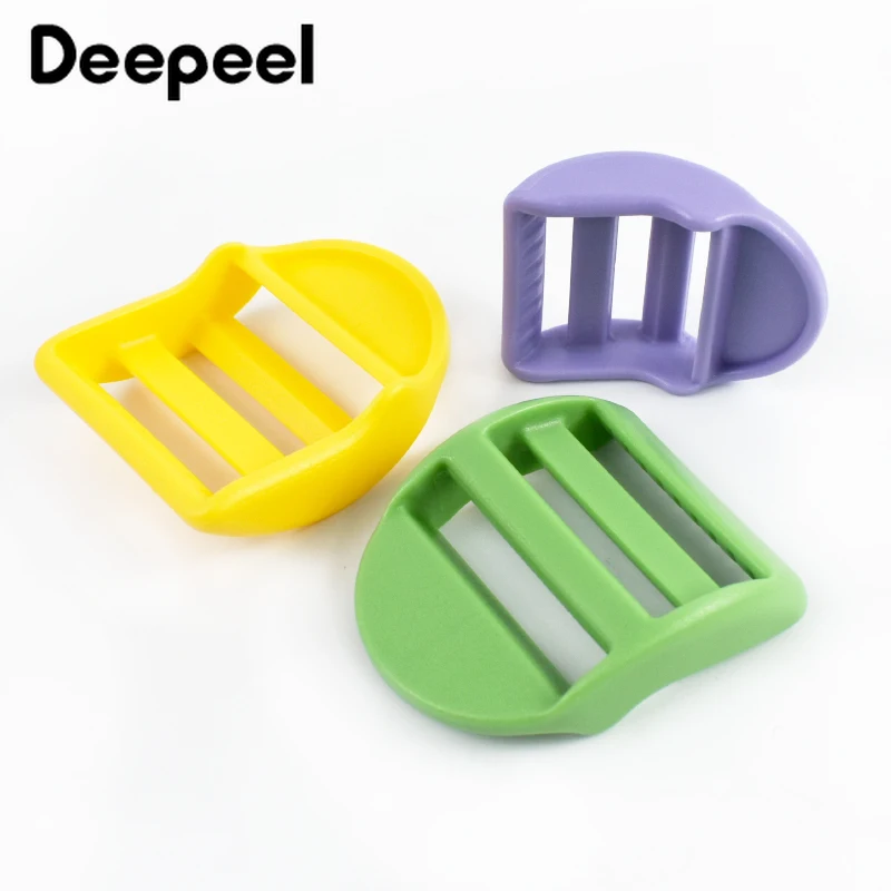 

10-50Pcs 25/32mm Plastic Release Buckles Pet Collar Tri-Glide Slider Clasp Backpack Strap Adjust Replace Buckle DIY Accessories