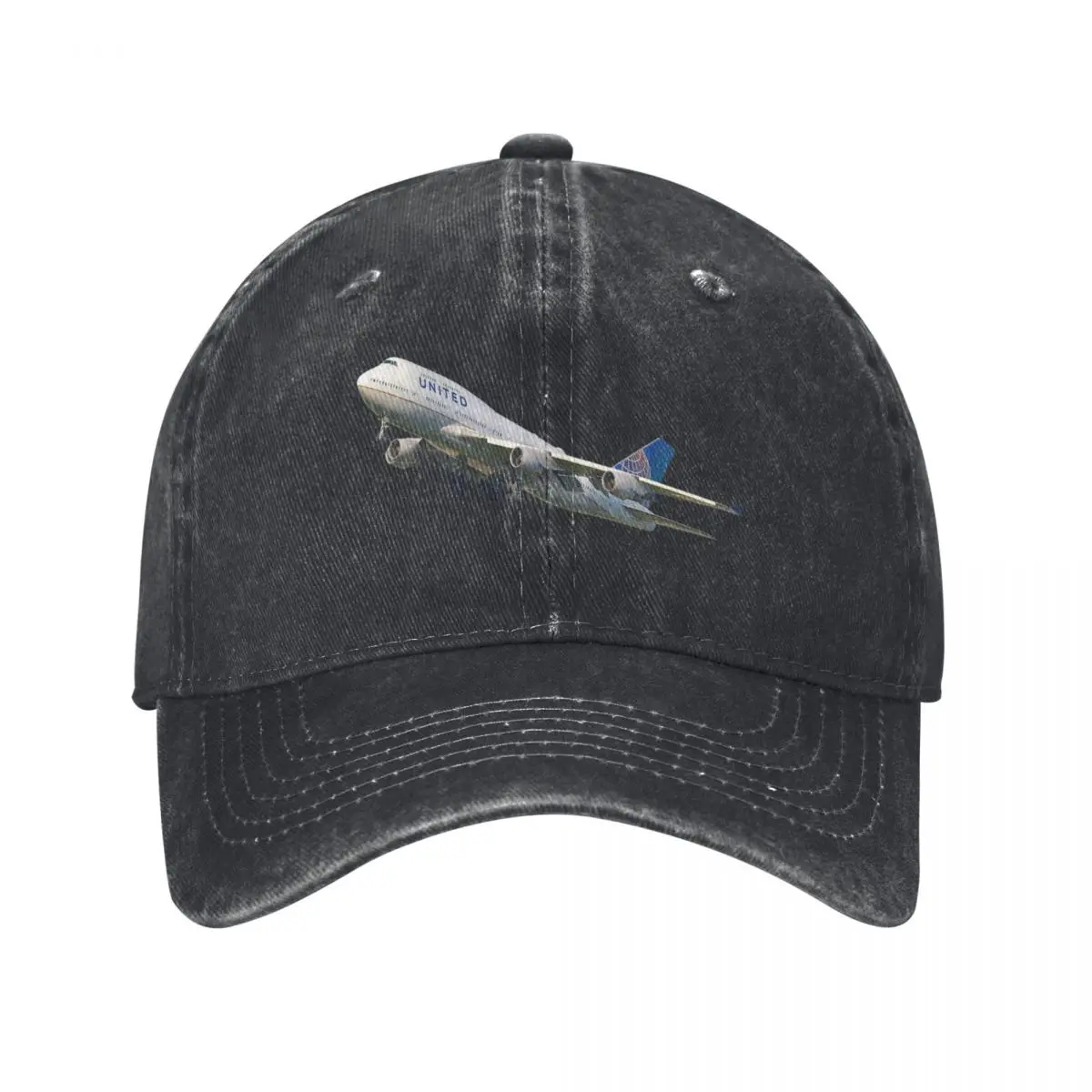 

United Airlines 747 Baseball Cap New In The Hat Custom Cap tea Hat birthday For Men Women's