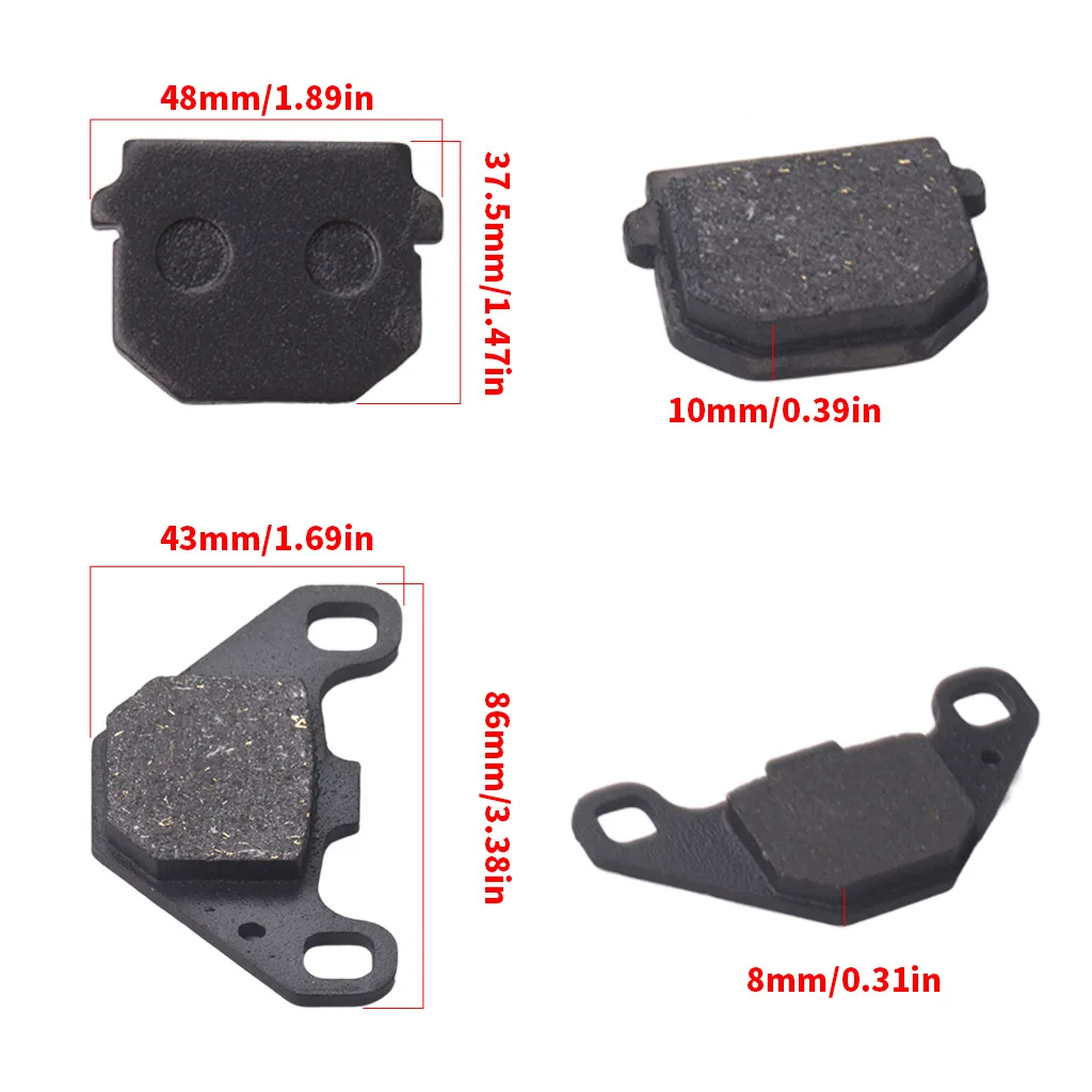 USERX Motorcycle disc brake pad Brakes Front Rear Disc Brake Pads For Peugeot Kisbee 50 RS50