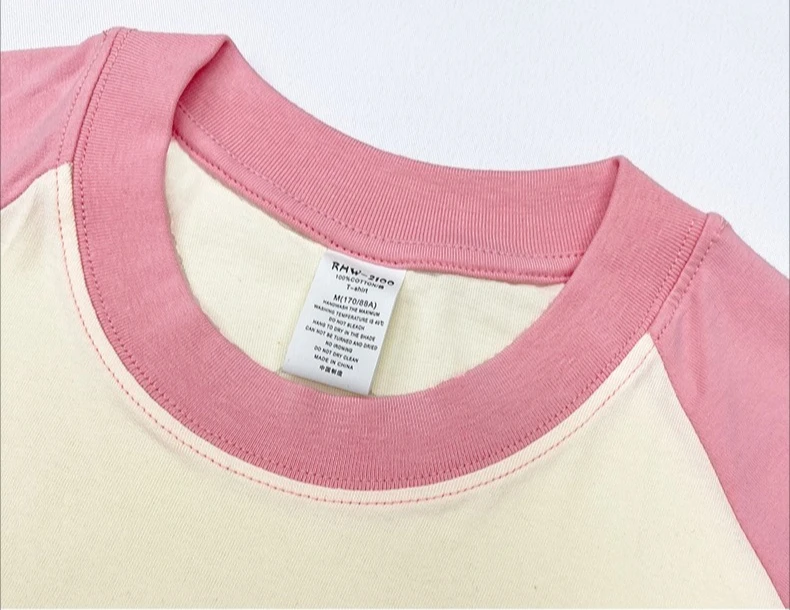 AOSSVIAO 2026 Damen Frühling Herbst Mode O-Ausschnitt T-Shirt Weibliche Lose Langarm-Shirts 100% Baumwolle Patchwork Casual Oberteile – Detail 2