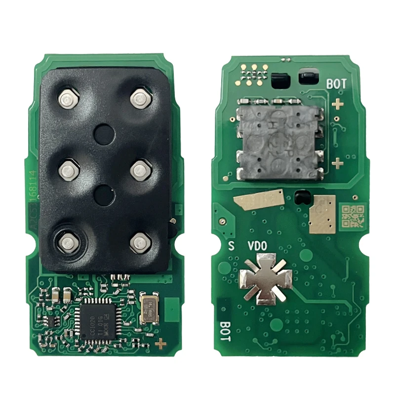 CN050006 Aftermarket 6 Buttons Smart Remote Key FCC KR55WK49266 49 Chip 434MHz Keyless Go For Volvo S60 S80 V40 2011–2018