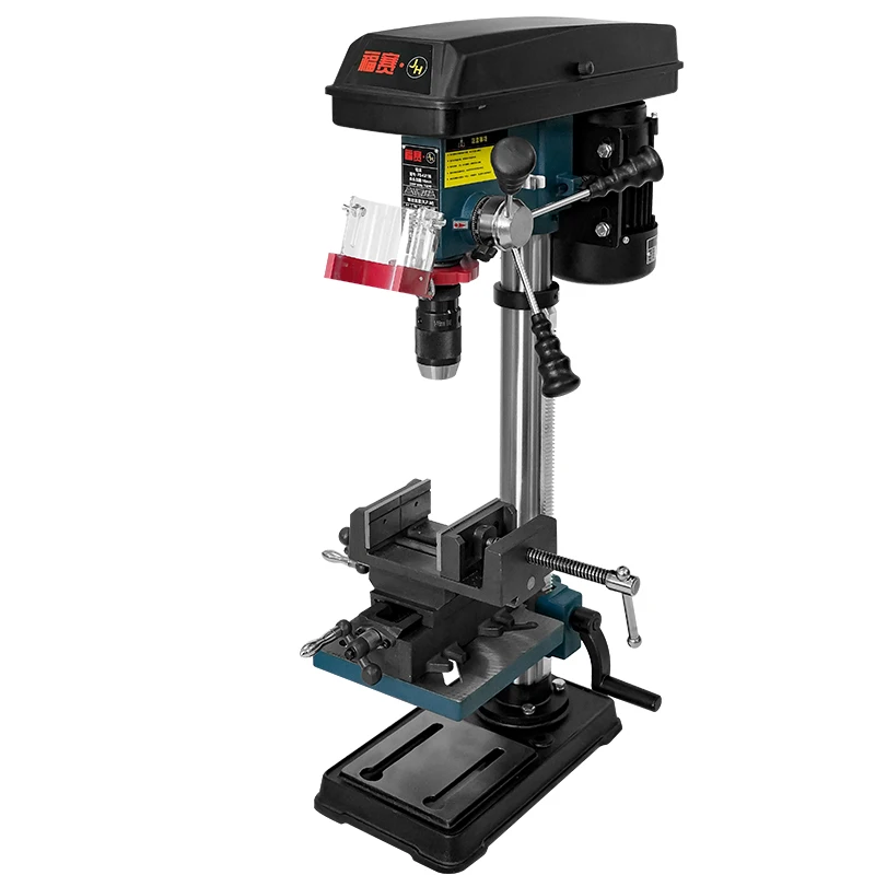 2025 رائجة البيع 16 مللي متر 750 واط 10 بوصة 12 سرعة ناقل الحركة الصناعية الحفر الصحافة الصناعية مقاعد البدلاء نوع طحن الموضوع الحفر الصحافة #1