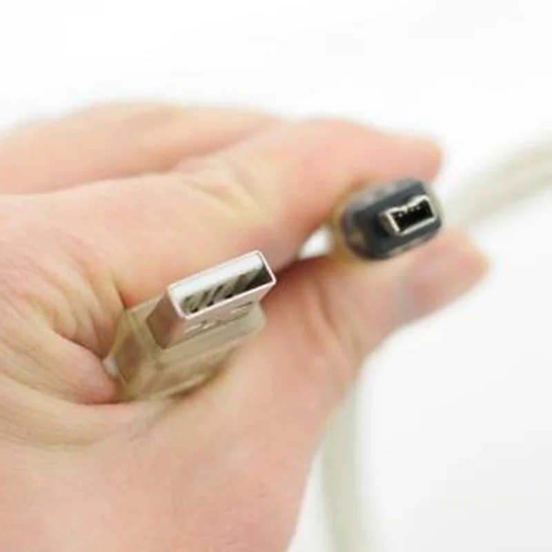 For SONY DCR-TRV75E DV Best Quality USB Male to Firewire IEEE 1394 4 Pin Male iLink Adapter Cord Firewire 1394 Cable