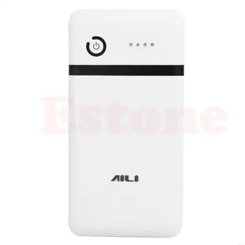 A0KB Mobile Power Banks Box 3.6V 5V 6V 9V 12V 6 x18650 Battery Adapter