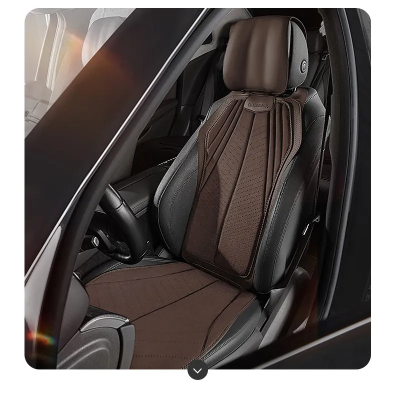 

Luxury Car Seats Protection Universal Car Seat Cover All Season Breathable High Quality Perforated Latex Suede SUV Seat Covers