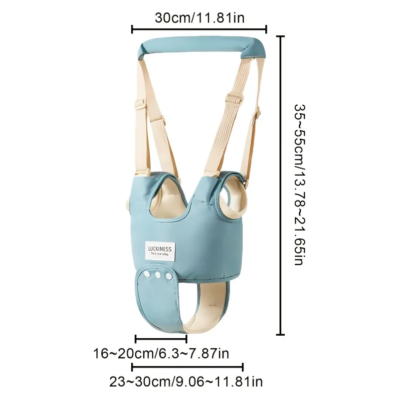 1pc Upgraded Baby Walker Belt Adjustable Toddler Walking Assistant Reinforced Crotch Support Four Seasons Use For Baby Training