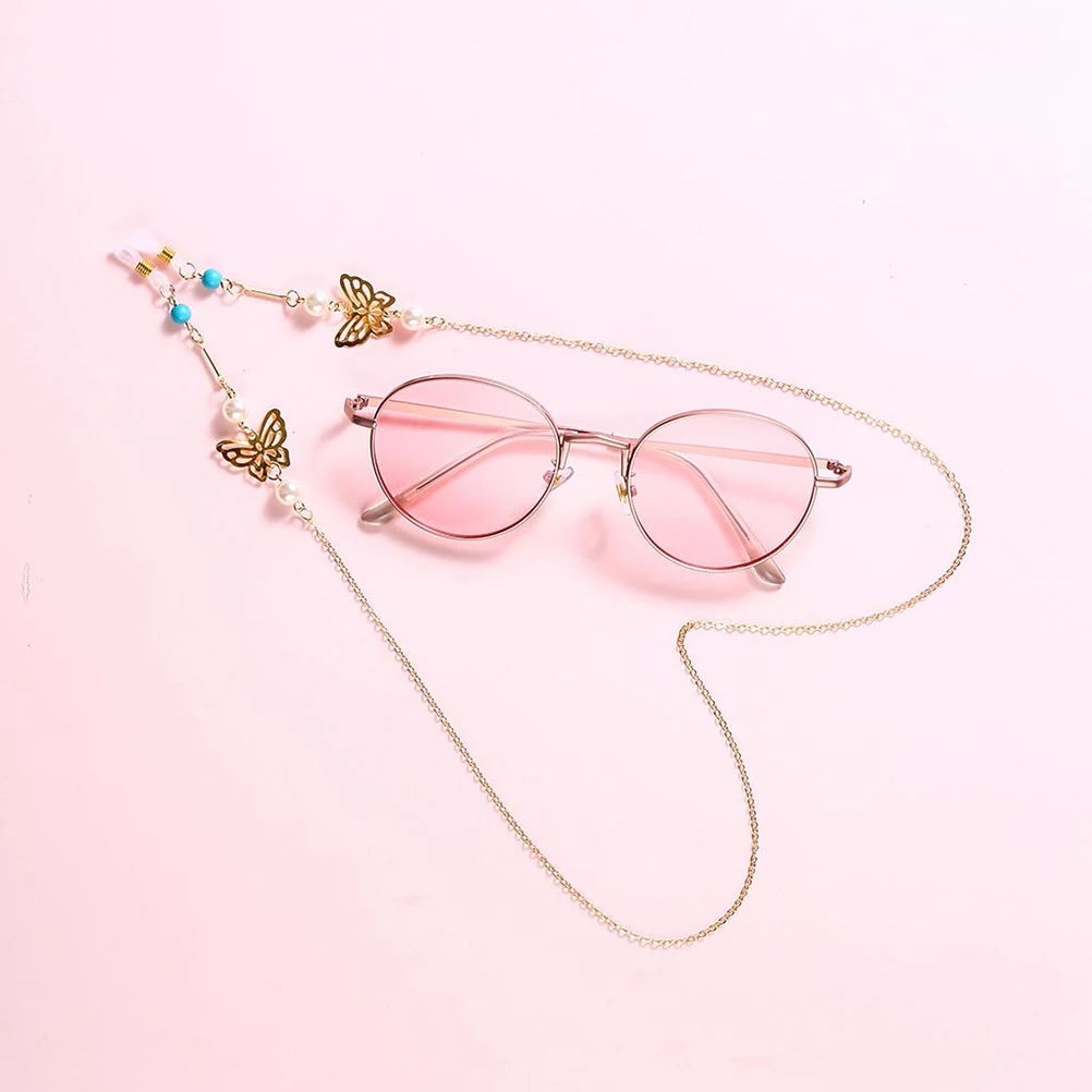 

Eyeglass Chain Eyewear Rope Hanging Strap Glasses Accessories Non Slip Durable Material Protective Design Fashion Charm Travel