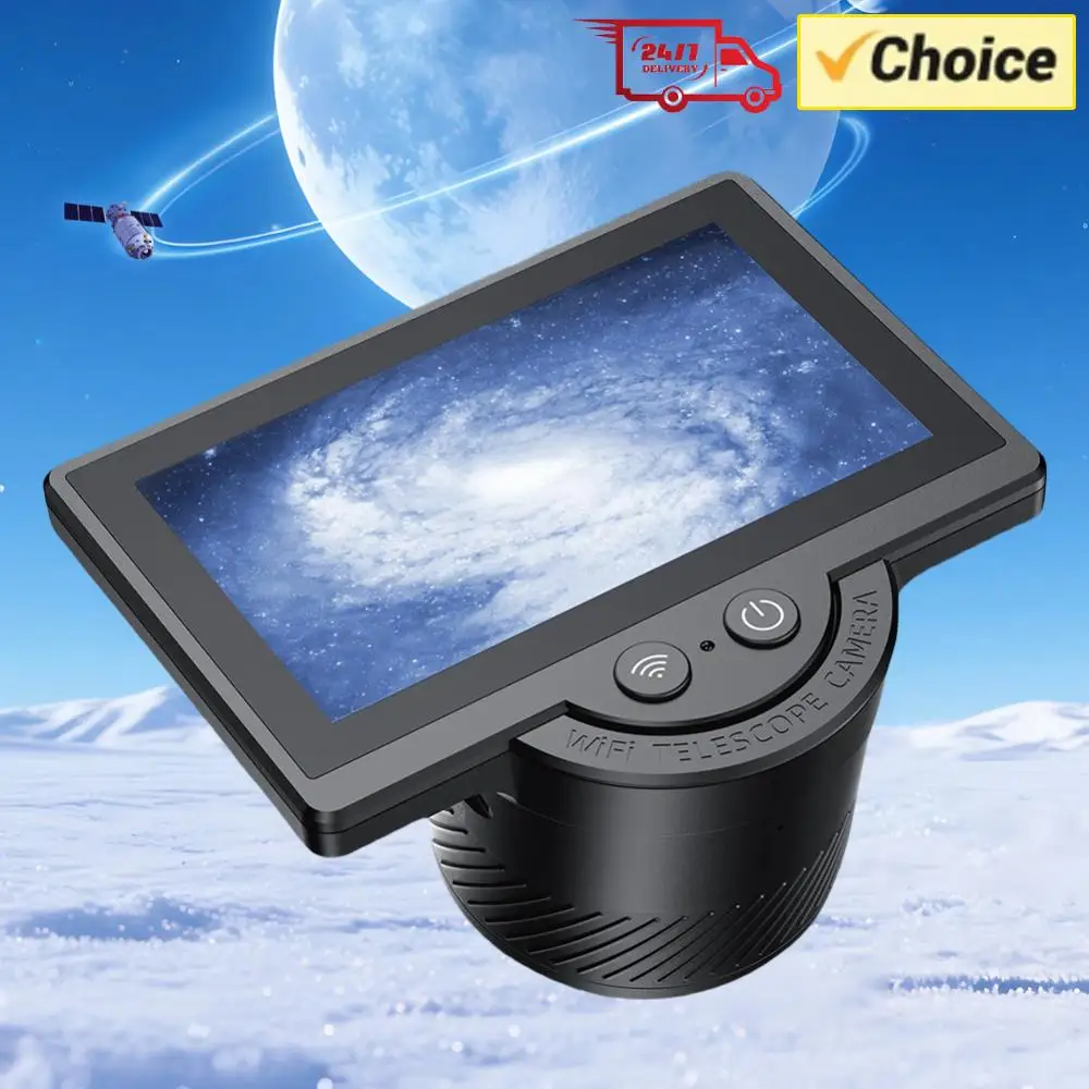 

Электронный окуляр WiFi 1080P с 4,3-дюймовым IPS-экраном для астрономических телескопов