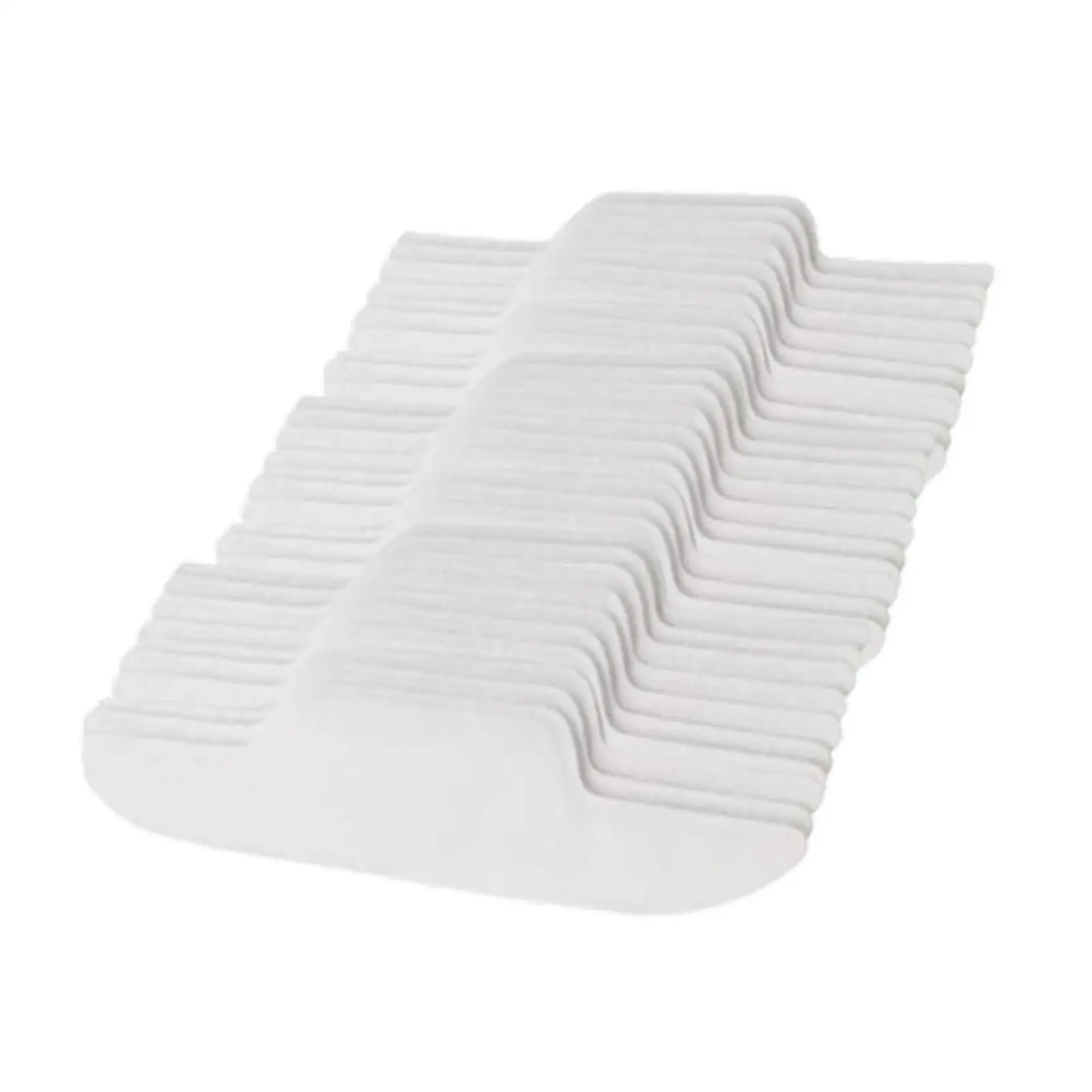 Invisible Disposable Collar Protector Pads for Men Neck Sweat Absorption Non Woven Fabric Shirt Liners 30ct