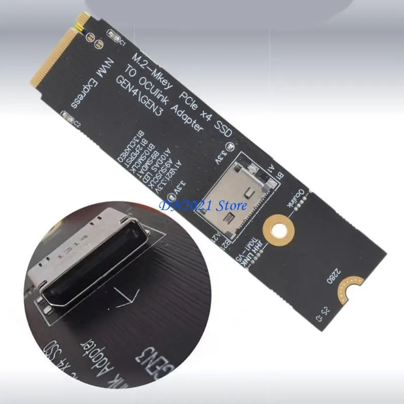 

Адаптер F3KE NVME — U.2 Oculink SFF-8612 PCIE NGFF Адаптерная карта GEN4