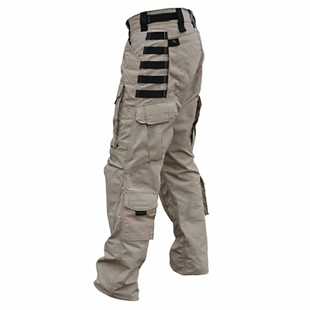 Field Combat Taktische Hose Herren Multi-Pocket Multicam Camouflage Training Arbeitshose Outdoor Jagd Wandern Cargohose – Detail 10