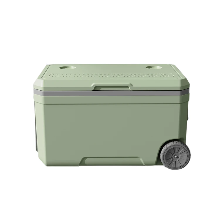 Factory Price Customized 70L Plastic Food Ice Chest Cooler Box Picnic Portable Juice Box Cooler Ice Hot Cooler Box for Camping
