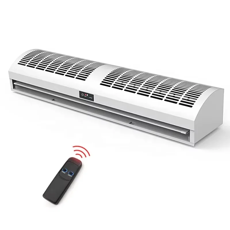 Tenda d'aria ad alta efficienza 110 V 220 V elettrica e isolante per porte esterne ad aria calda e fredda