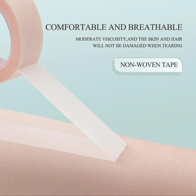 ساكوراهانا غير المنسوجة رمش الشريط الجلد الحساسة متعددة الاستخدام تحت العين ورقة الشريط للرموش الصناعية التصحيح أدوات ماكياج