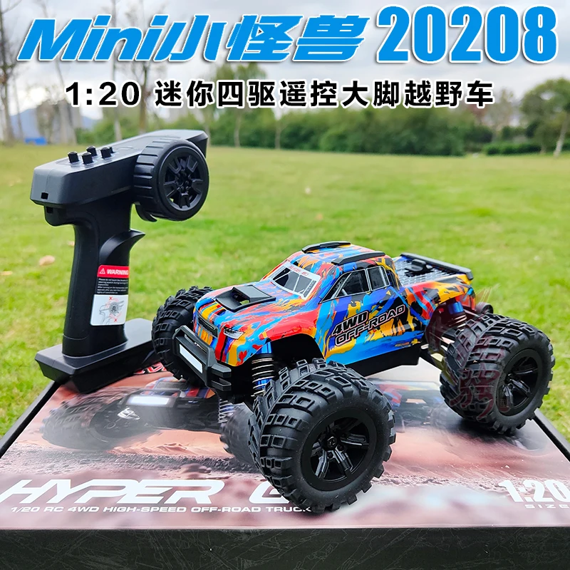 MJX Hyper Go 20208 Remote Control Car 39km/H Brushless High Speed Rc Car Off-Road 4x4 Truck 1/20 Rtr Car Toys For Rc Gift