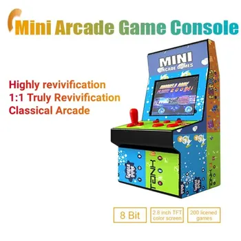 Game Console Mini Handheld Game Console 200 Licensed Games Arcade Game Console Have Fun with Family and Friend Consolas Game