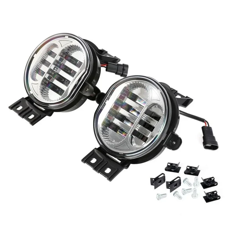 7.1 Inch Round LED Fog light for Dodge Ram 1500/2500/3500 2002-2009 /Durango 2004-2006 Fog Lamps Assembly Waterproof 6000K
