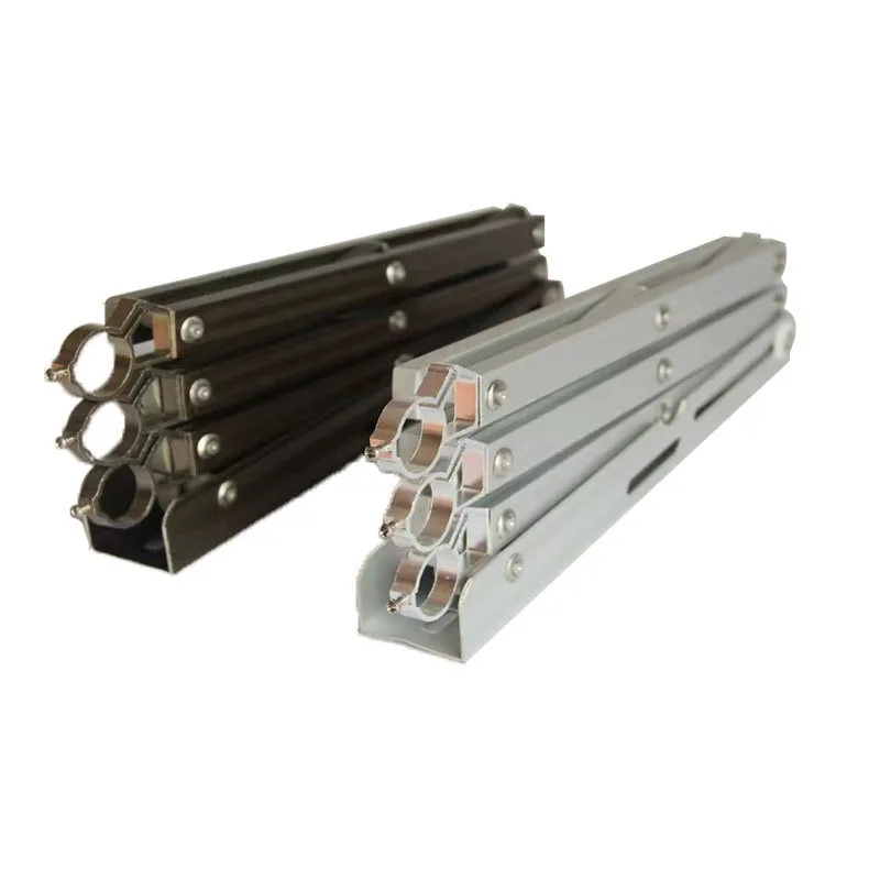 

Window balcony outer telescopic drying rack outdoor outdoor push-pull folding reinforced rod cooling hanger aluminum alloy