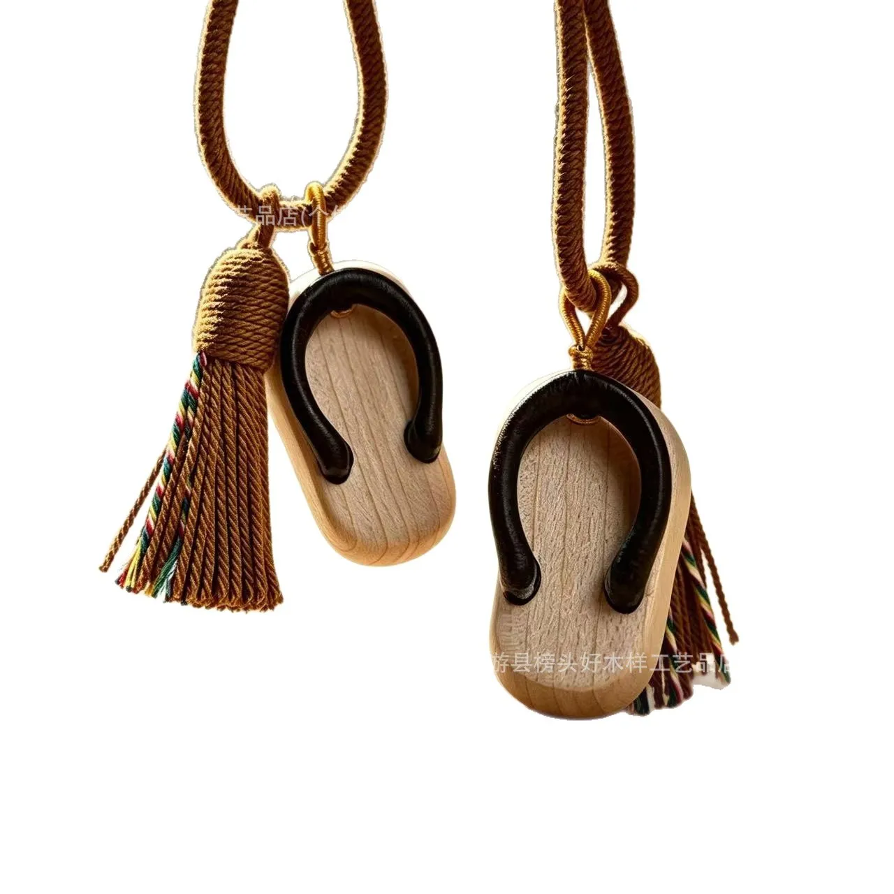 Maple Slippers Valentine's Day Couple Creative Gift Pendant You Are My Left Right Figurines & Miniatures