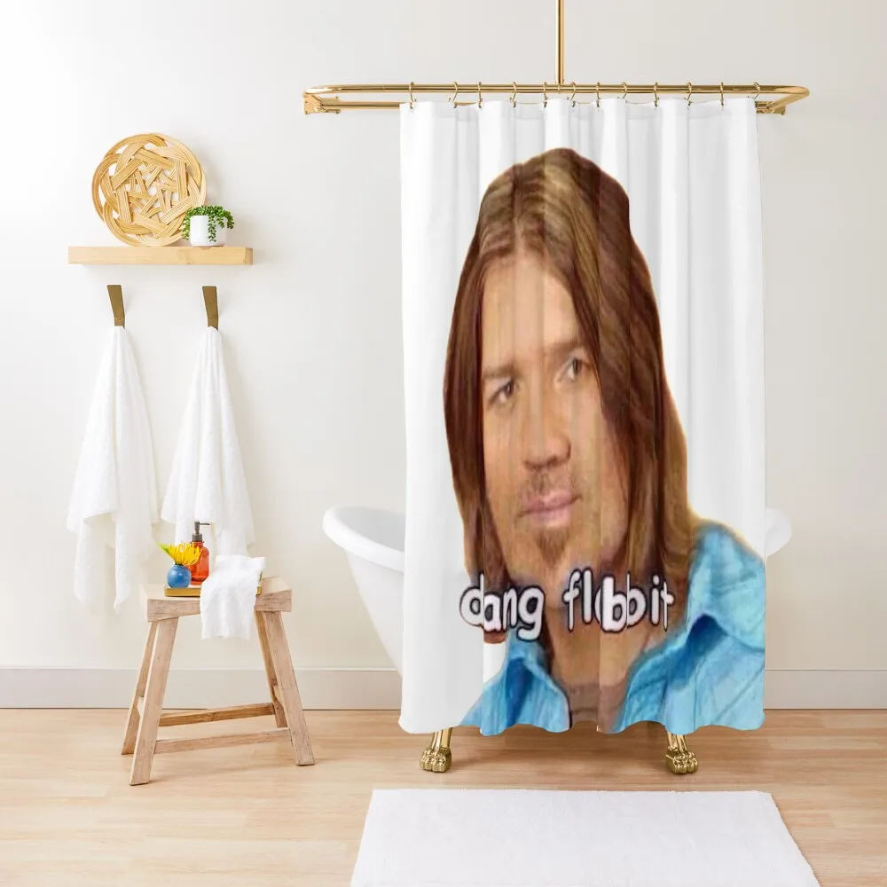 

Dang Flabbit Billy Ray Cyrus Sticker Shower Curtain Anime Shower Shower Set Curtain