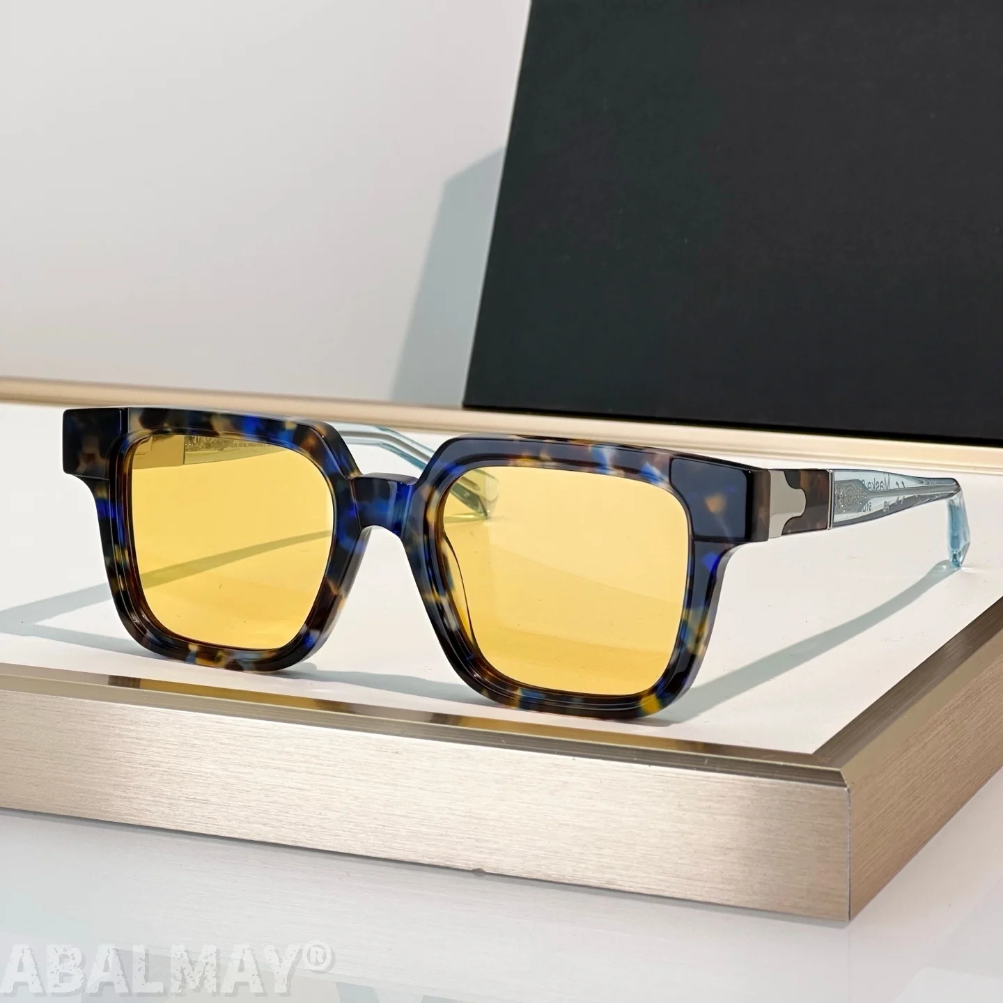 

KUB S4 51-21-145 Top Quality Mens Sunglasses for Women Classic Punk Luxury Acetate Titanium UV400 Designer Sunglasses with box