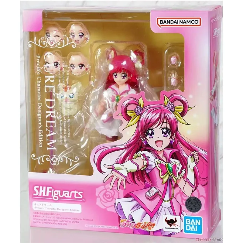 Bandai Genuine SHF -Precure Character Designer’s Edition- CURE DREAM Anime Action Figure Joints Movable Model Toys Gift Children