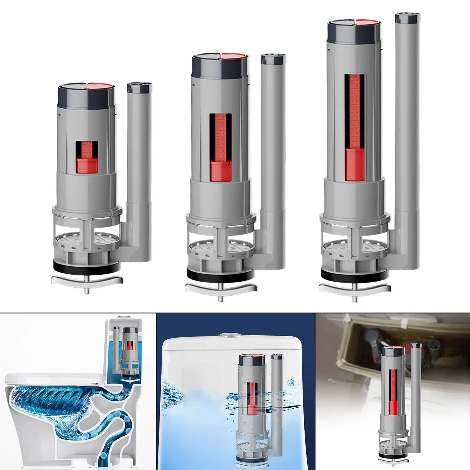 Toilet Flush Valve Water Saving Toilet Flush System Toilet Attachments