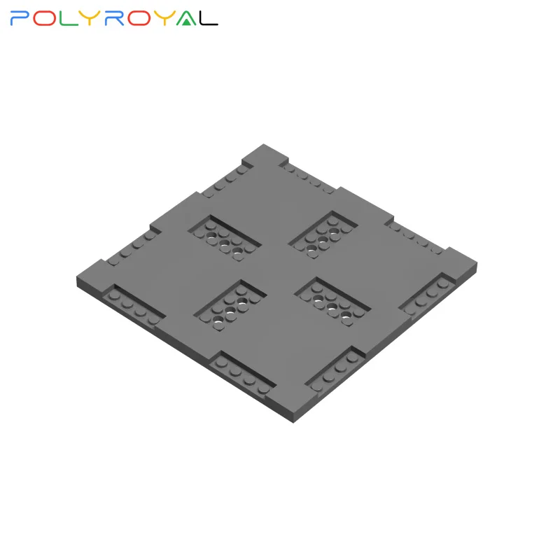 

POLYROYAL Building Blocks Building Road floor 16x16 1 PCS Parts MOC Creativity Educational toy for children 69958