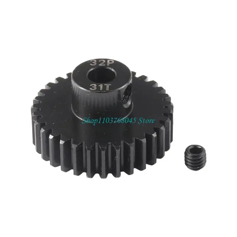 R53F Steel Pinions Gear 5mm Pinions Gear 21-31 Teeth for Remote Control Toy Vehicle