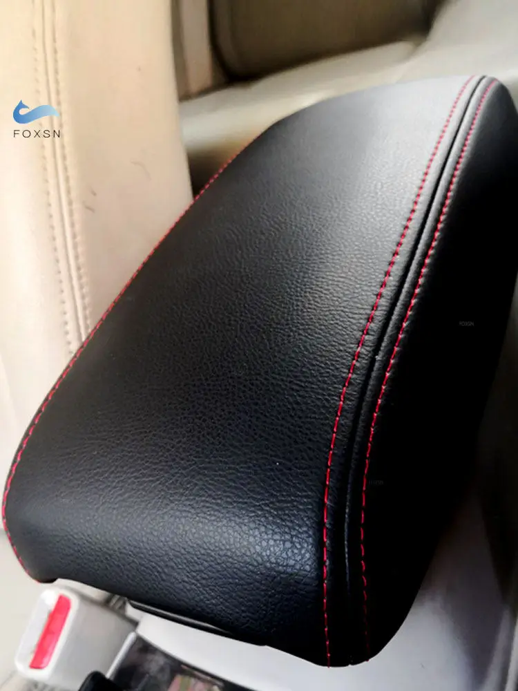 

For Mazda 6 2006 2007 2008 2009 2010 2011 2012 2013 2014 2015 Microfiber Leather Car Inner Center Armrest Console Box Cover Trim