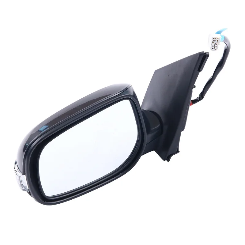 Rearview mirror assembly High-gloss black matching mirror 7-line left and right reversing mirror