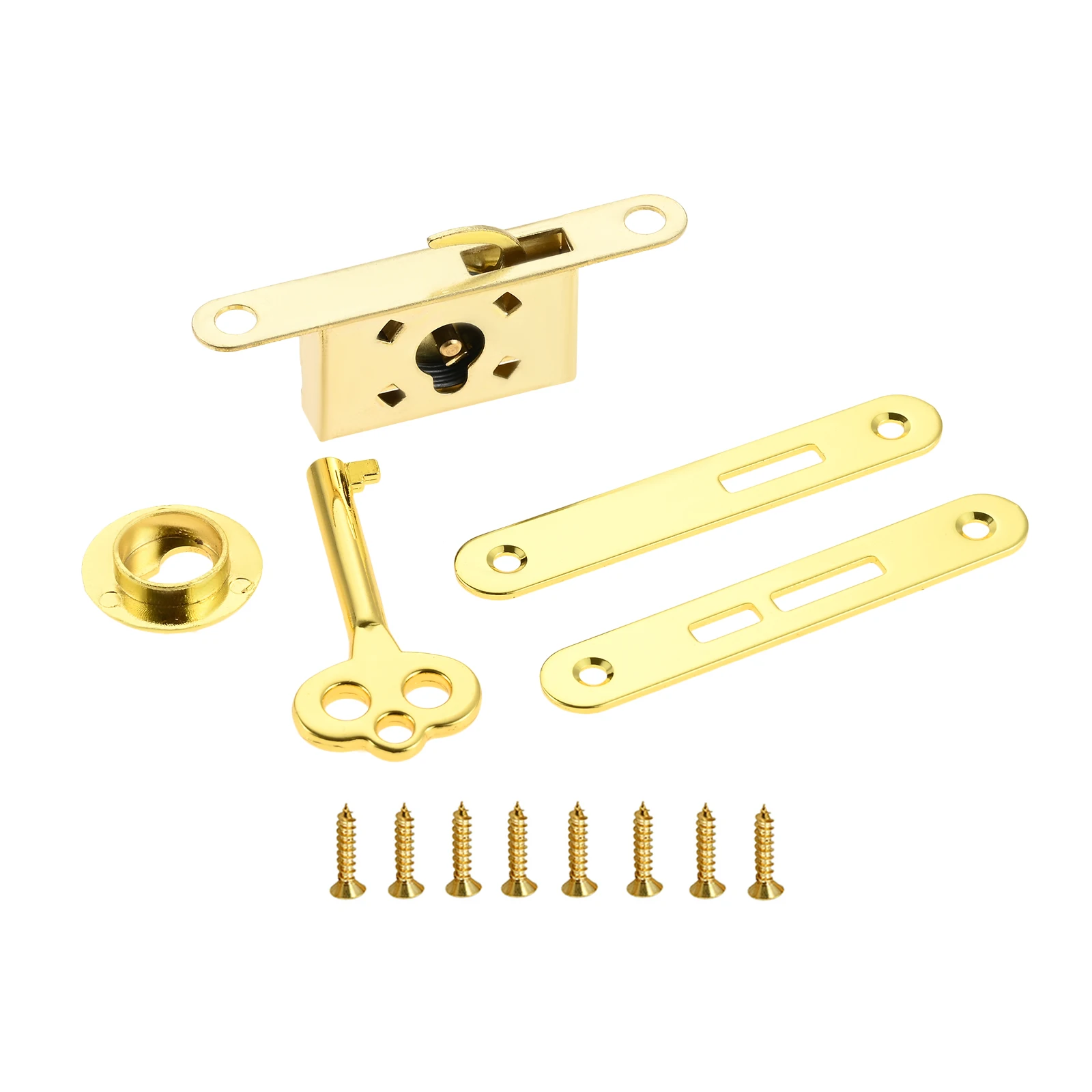 5pcs/set Mini Box Locks With Keys Vintage Case Latch Locks Gold Jewelry Box Locks Woodworking DIY Hardware