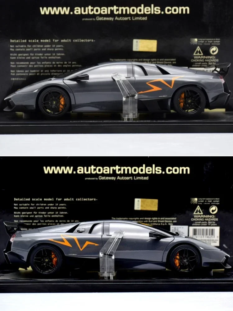 Autoart 1:18 Murclelago LP670-4 SV China Edition Simulation Limited Edition All Open Alloy Metal Static Car Model Toy Gift