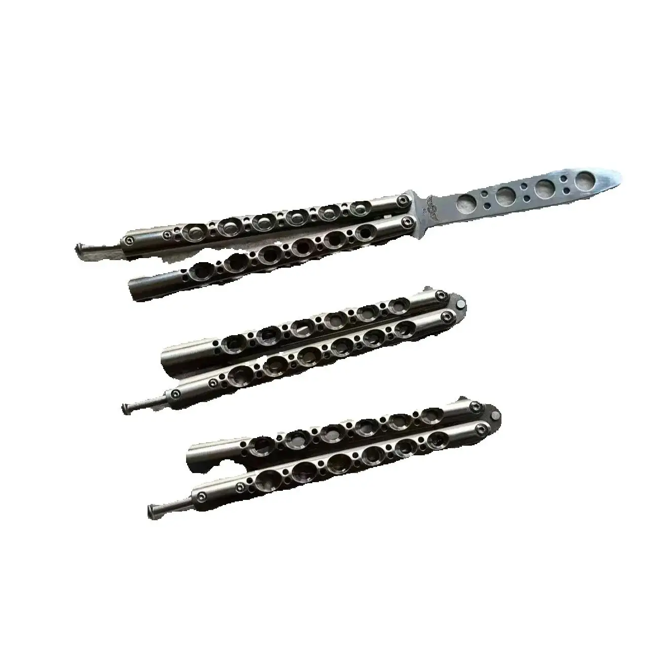 

THEONE BM42 BM43 BM40 EDC Новые тренировочные балисонги из стали 440C, зеркальная полировка, компактный портативный инструмент