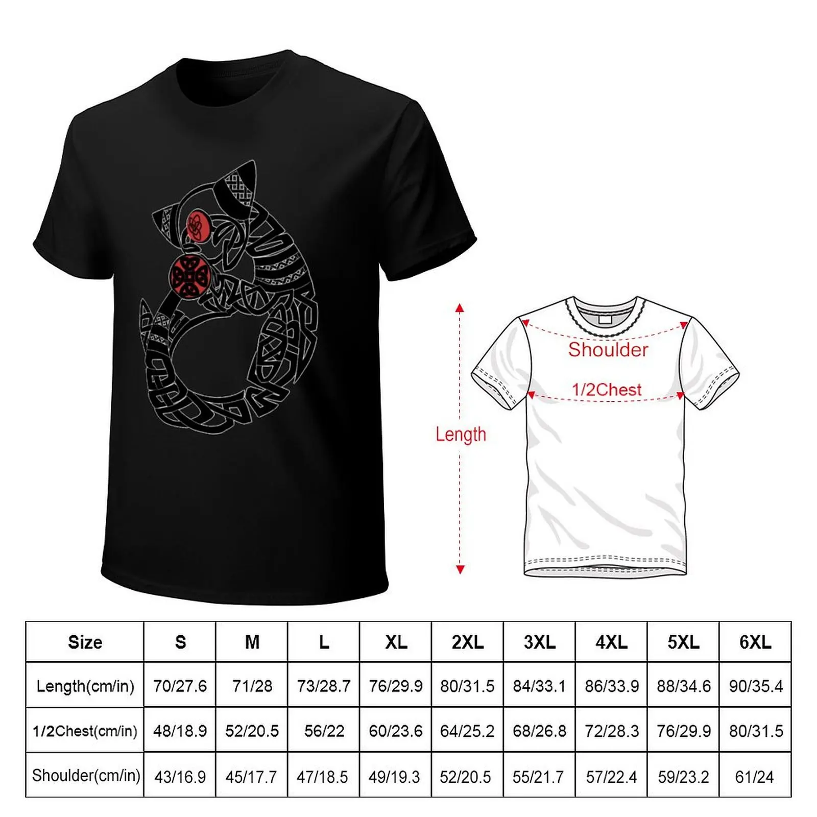 CELTIC KNOT AMPHAROS T-Shirt Work Wear Breathable Tee