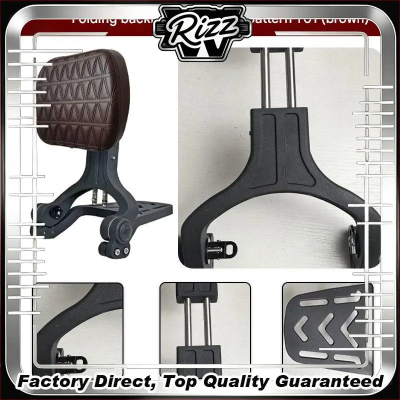 【Factory Direct】For Benda Chinchilla 250CVT special modification accessory folding backrest Support back, improve riding comfort