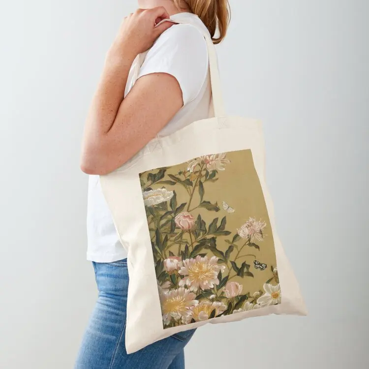 

Herbaceous Peonies and Butterflies by Ito Jakuchu (Professionally Enhanced version) Tote Bag