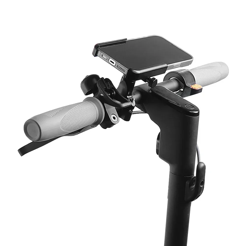 携帯電話スタンド電話ホルダー Gps ブラケット Ninebot 最大 G30 G30D G2 G65 F20 F30 F40 電動スクーター 360 度ハンドルバーマウント