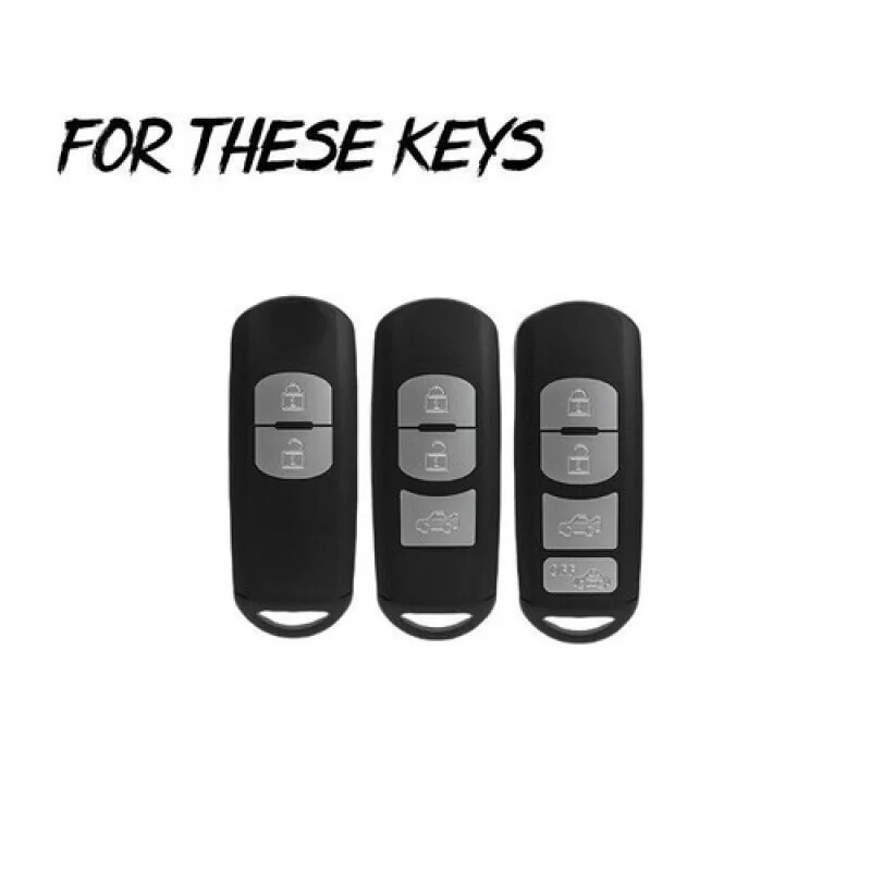 A + Zin سبيكة بولي TPU سيارة مفتاح ذكي فوب غطاء لمازدا 2 3 5 6 CX-3 CX-5 CX-7 CX-9 #2