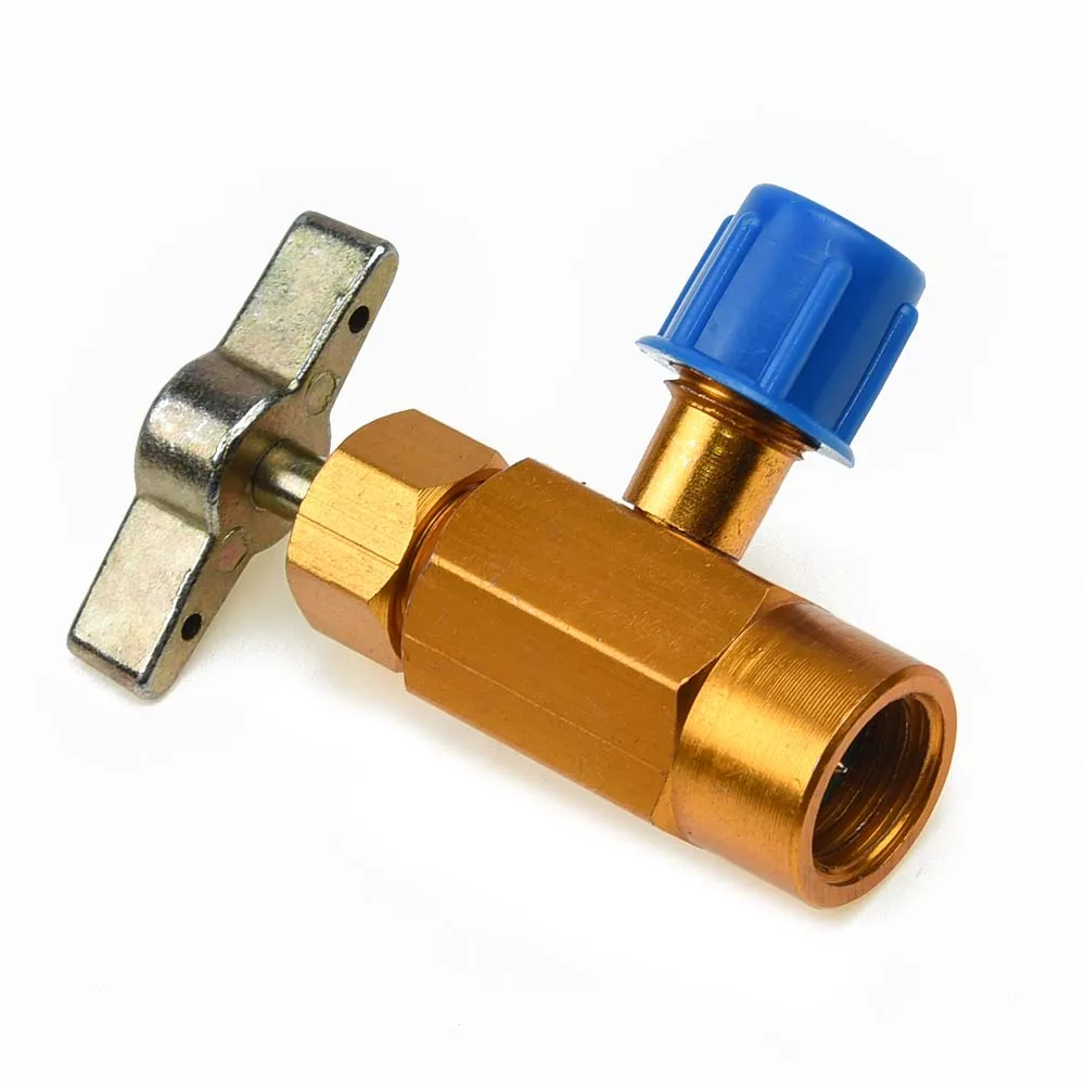 1Set R-134a R-134 AC DV-134 Brass CAN TAP Opener Valve 1/2