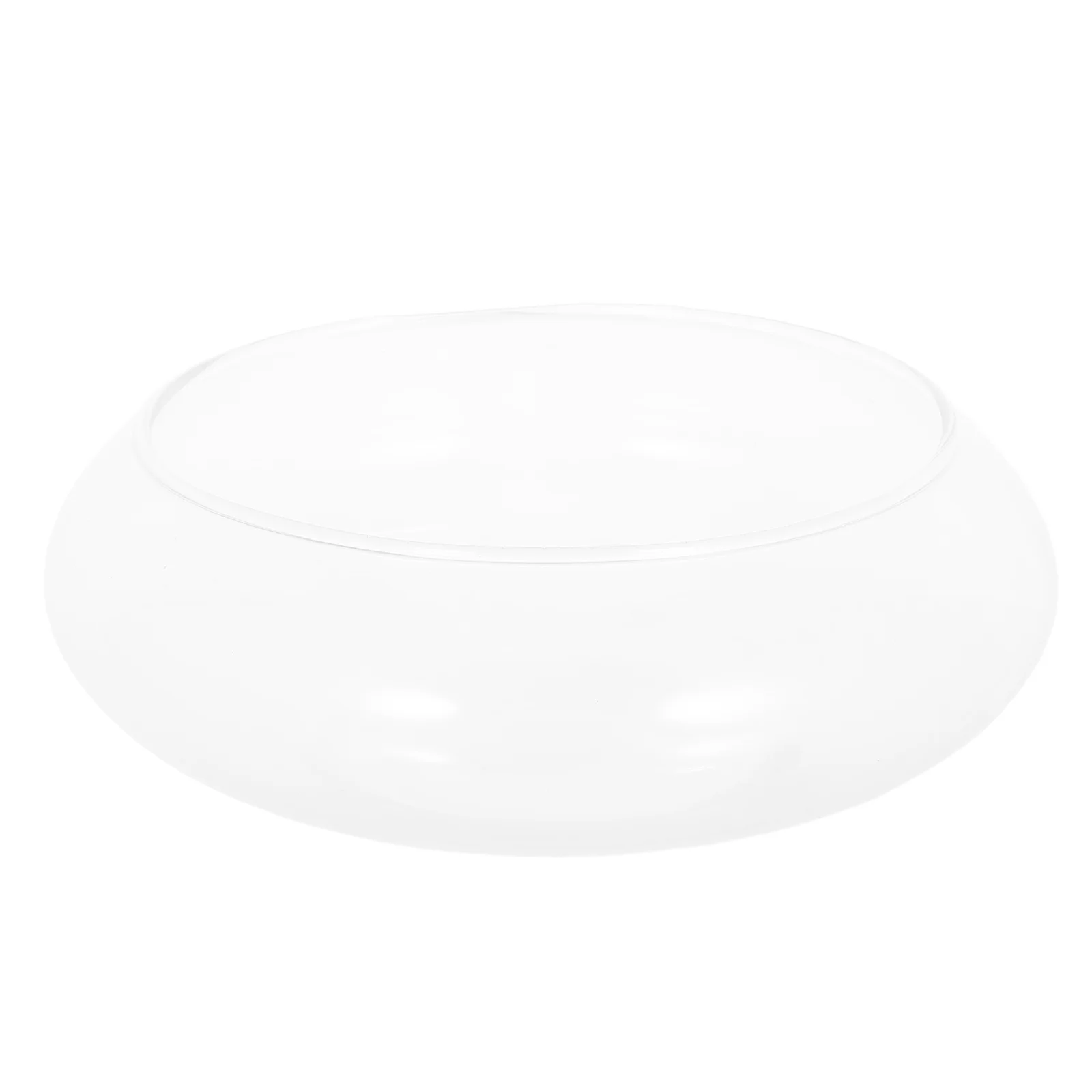 Daffodil Pot Succulent Planter Planters Glass Flower Pots Clear Fish Bowl Bonsai Office