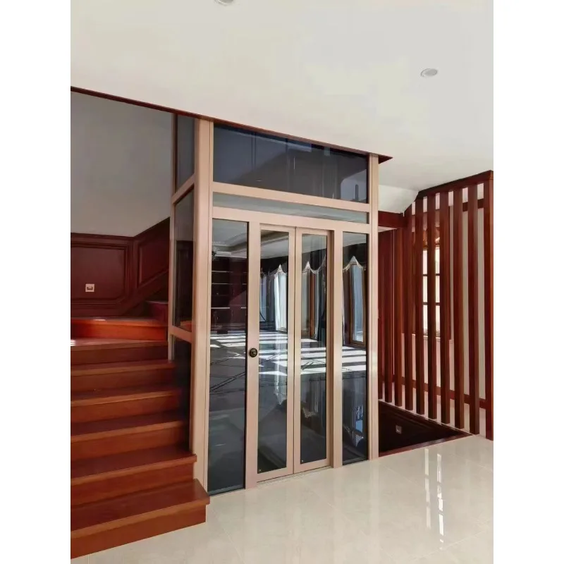 Villa Elevator Hydraulic Home Lift with Quiet Operation, Compact Indoor Lift for Small Homes and Duplex Villas