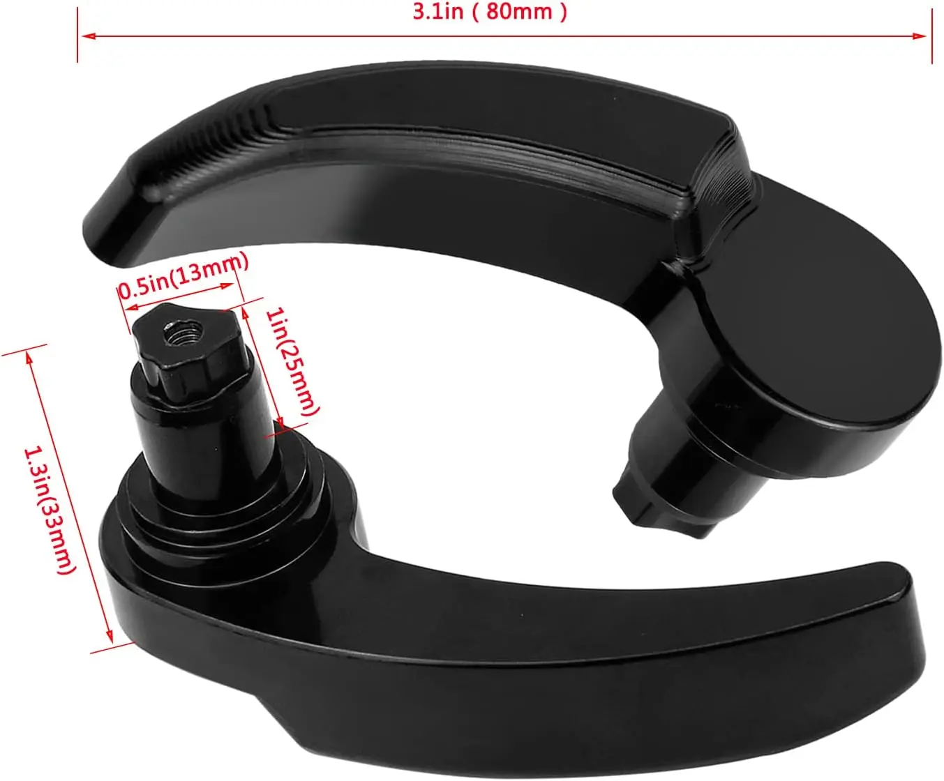 Saddle Bag Lid Lifters Saddlebag Latch Lever Fit for Harley Davidson Touring Street Glide FLHR FLHT FLHX FLHTK 2014-2022