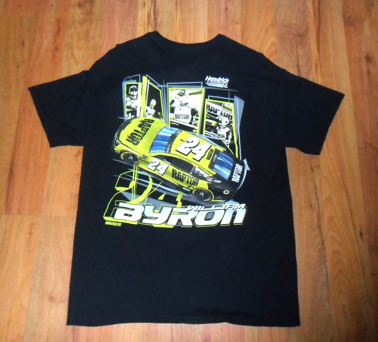 Camiseta William Byron Raptor 2024 Hendrick Motorsports Talla Grande