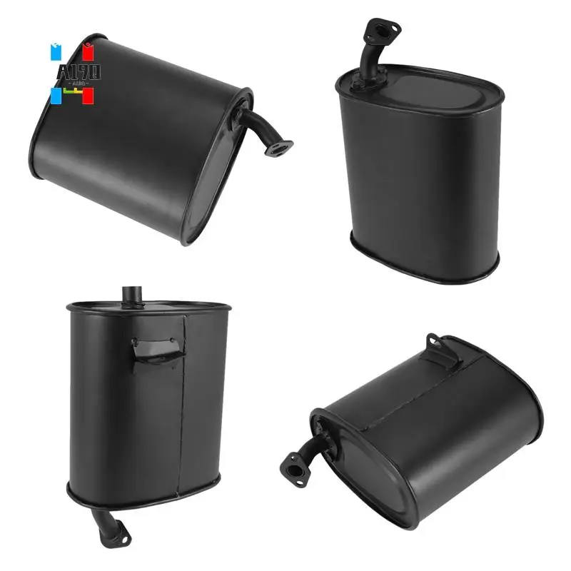 

A19Q-Gasoline Generator Universal Black Iron 2-3KW Exhaust Muffler For 5.5HP 6.5HP 3500W 4000W Accessories