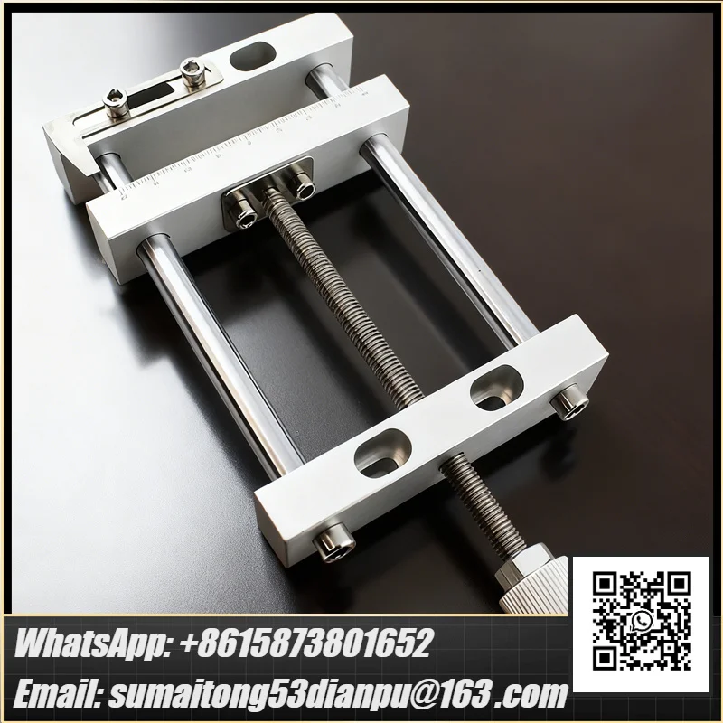 Parallel-Jaw Vice Plain Vise Precision Flat Tongs Vice For Engraving Carving Machine Mini Woodworking Multi-functional Clamp